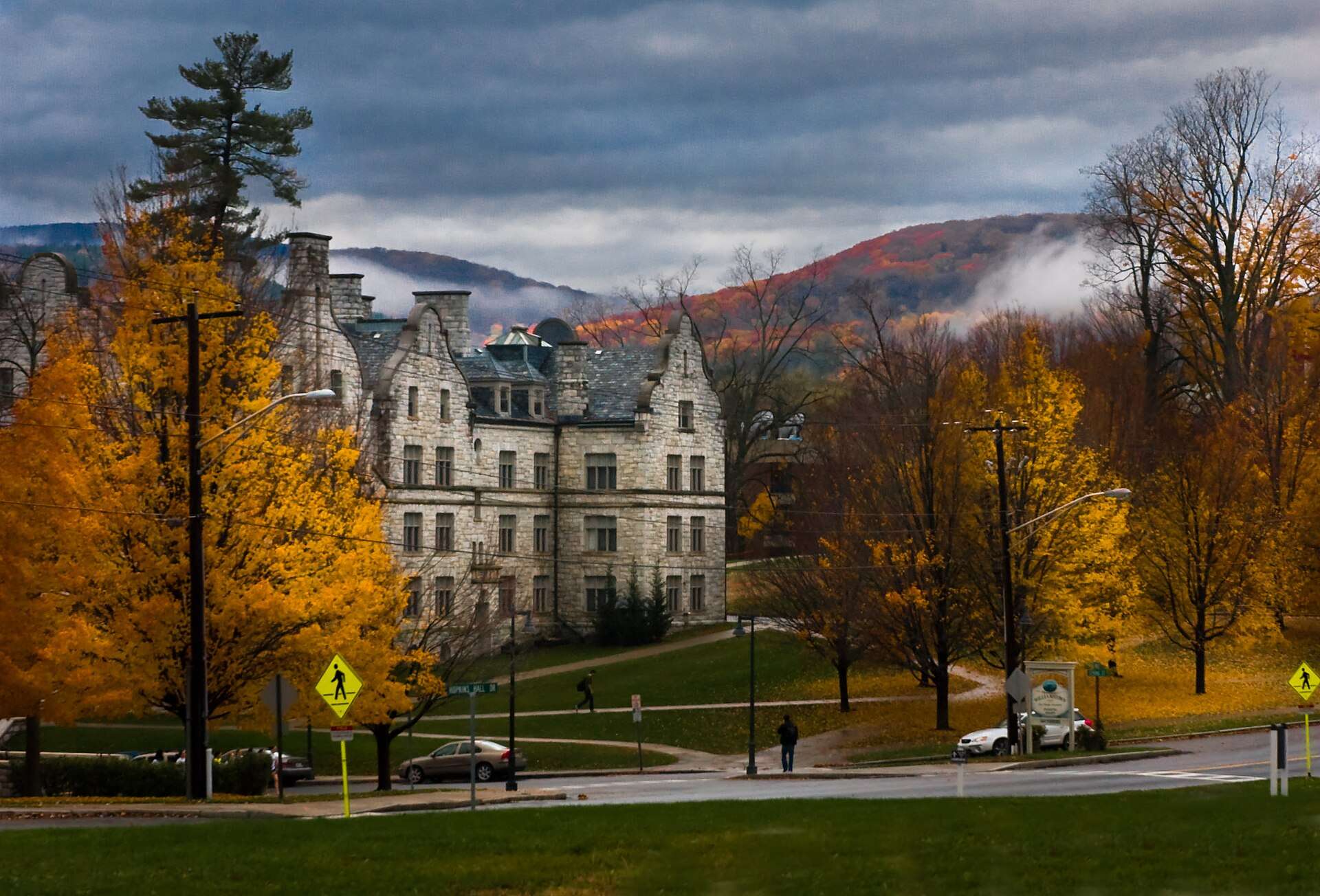 Morgan Hall is featured at Williams College.