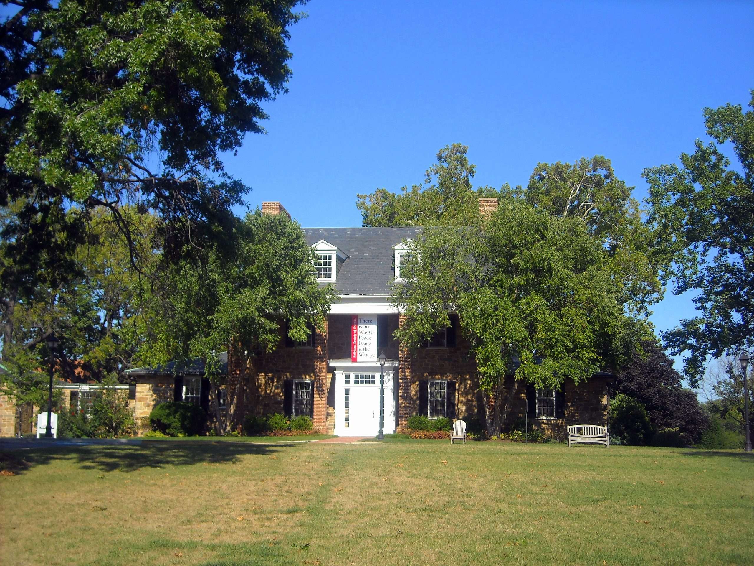 This is the administration building at Sidwell Friends.