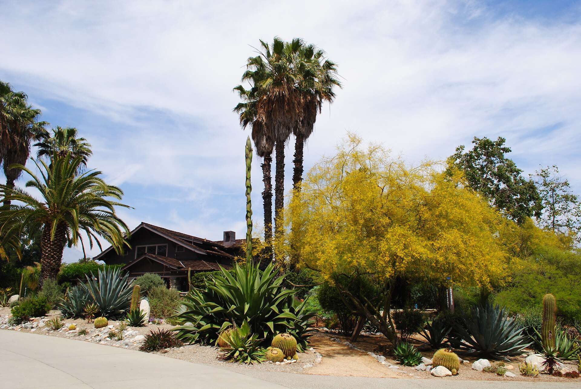 The Grove House and the Rodman Arboretum are featured at Pitzer College.