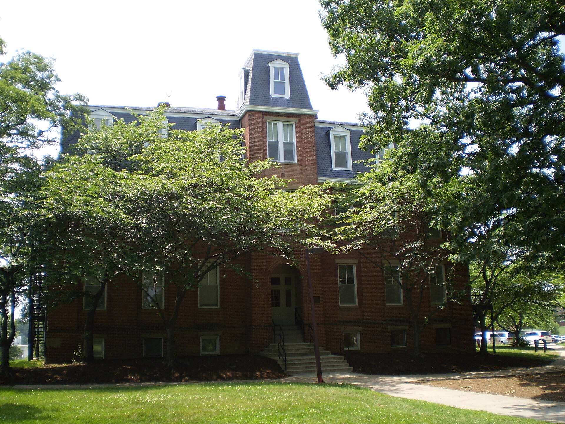 Morrill Hall is featured at the University of Maryland.