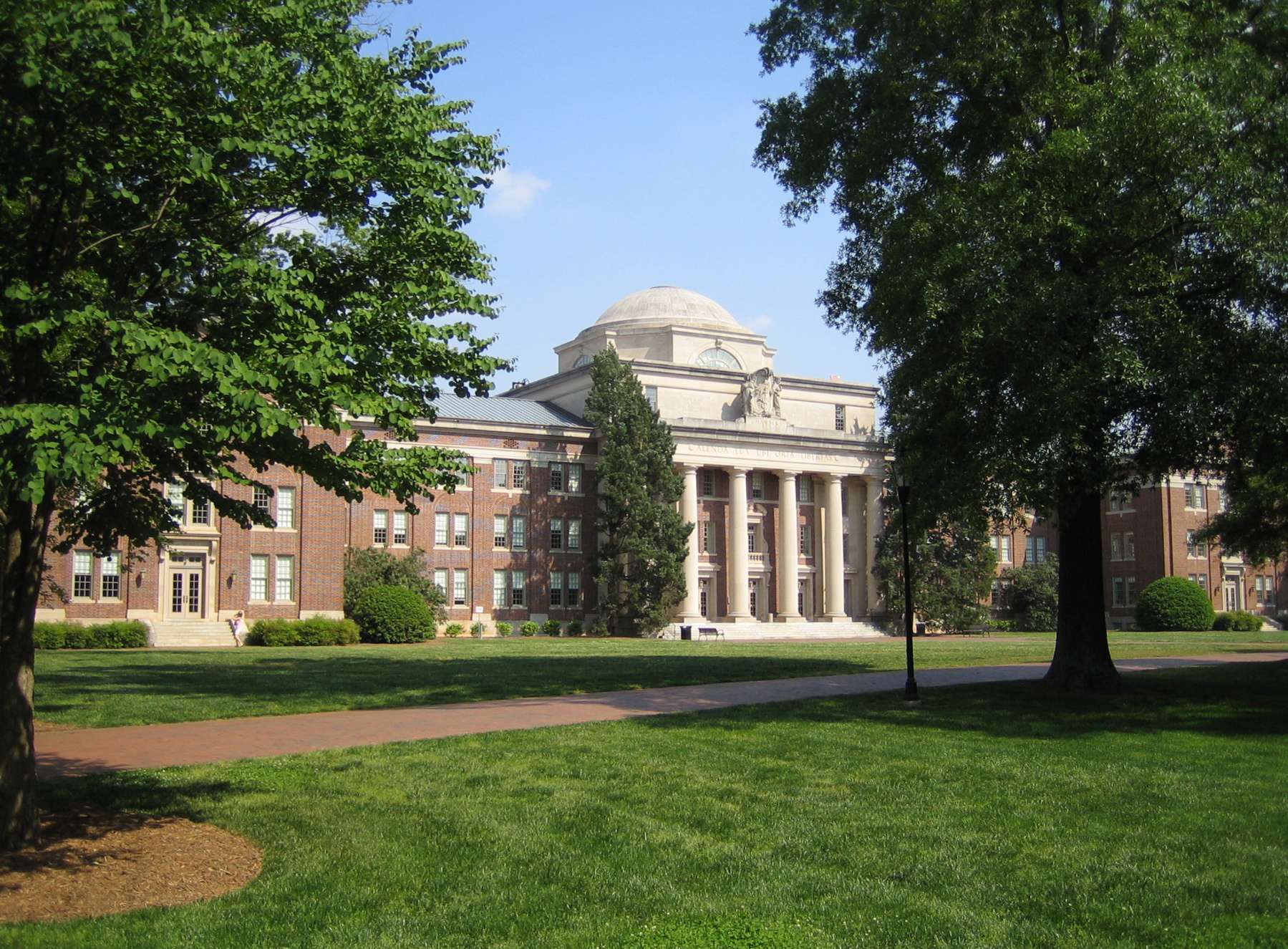 The Chambers Building is featured at Davidson College.