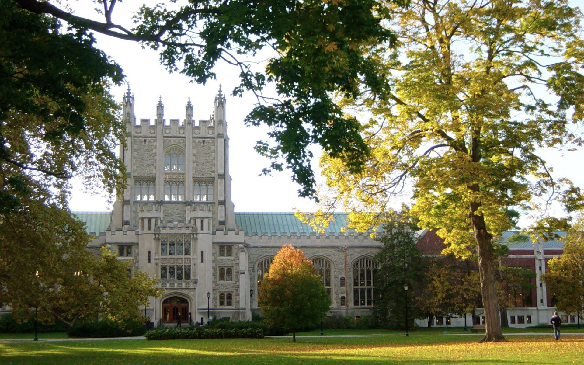 Thompson Library is featured at Vassar College.
